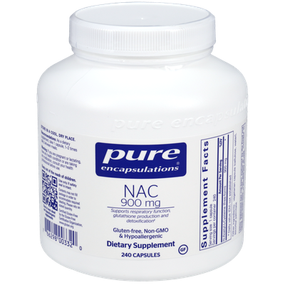 NAC 900 mg 240 vegetarian capsules by Pure Encapsulations