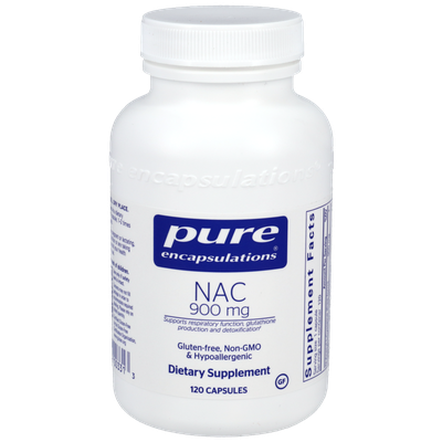 NAC 900 mg 120 vegetarian capsules by Pure Encapsulations
