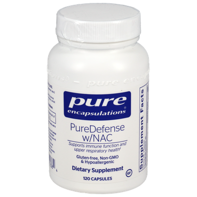 PureDefense with NAC 120 vegetarian capsules by Pure Encapsulations