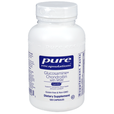 Glucosamine Chondroitin with MSM 120 vegetarian capsules by Pure Encapsulations