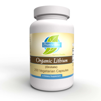 Lithium Organic 5mg 250 capsules by Priority One