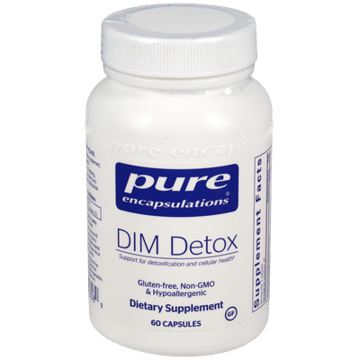 DIM Detox 60 vegetarian capsules by Pure Encapsulations