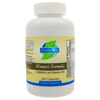 Women's Formula 240 capsules by Priority One