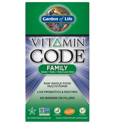 Vitamin Code Family Multi 120 Capsules by Garden of Life