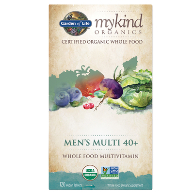 Mykind Organics Mens Multi 40+ 120 Tablets by Garden of Life