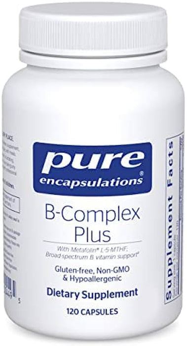 B-Complex Plus 120 vegetarian capsules by Pure Encapsulations