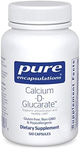 Calcium-D-Glucarate 500 mg 120 vegetarian capsules by Pure Encapsulations
