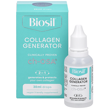 Collagen Generator ch-OSA Drops (Formerly BioSil Beauty Bones Joints) 1 fl oz by Natural Factors 1 fl oz by Natural Factors