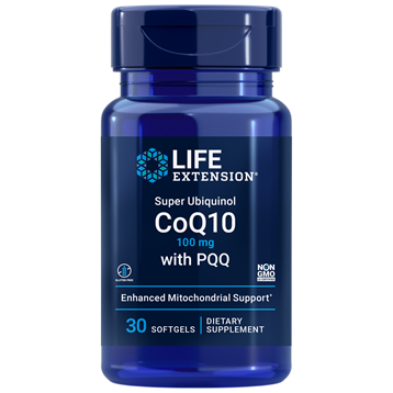 Super Ubiquinol CoQ10 with PQQ 30 gels by Life Extension