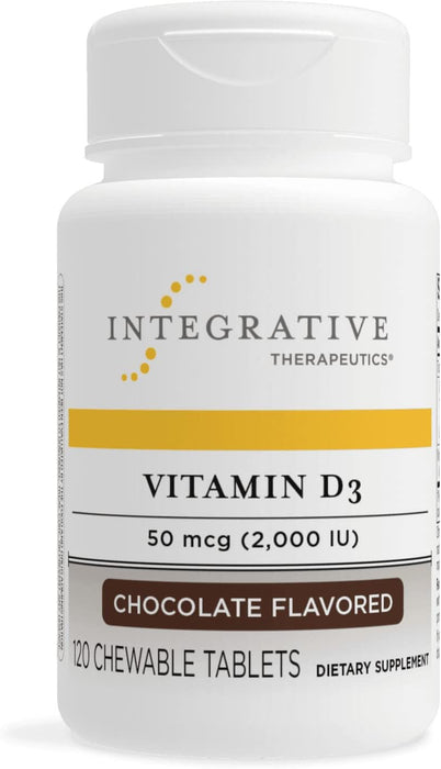 Vitamin D3 Choc 2000 IU 120 chewables by Integrative Therapeutics