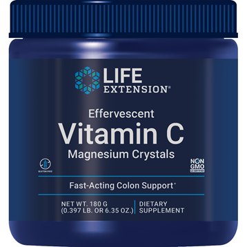 Effervescent Vitamin C Magnesium Crystals 180 g by Life Extension