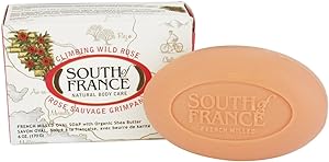 Bar Soap Oval Climbing Wild Rose 6 oz by South Of France