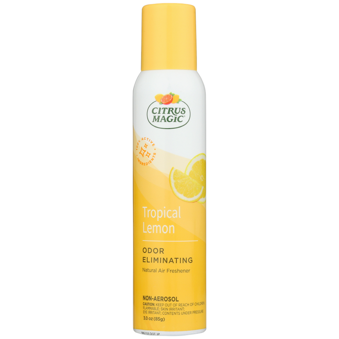 Odor Eliminating Air Freshener Tropical Lemon 3.5 oz by Citrus Magic