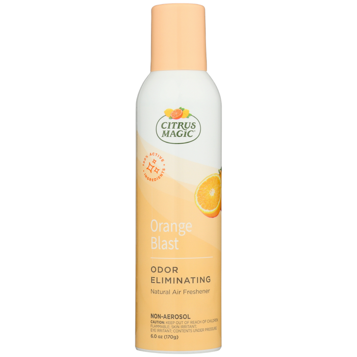 Odor Eliminating Air Freshener Orange Blast 6 oz by Citrus Magic