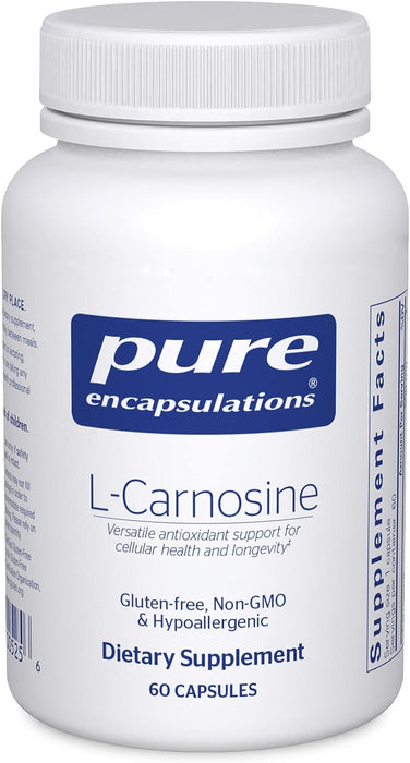 L-Carnosine 500 mg 60 vegetarian capsules by Pure Encapsulations