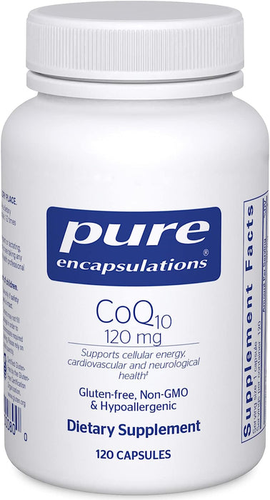 CoQ10 120 mg 120 vegetarian capsules by Pure Encapsulations