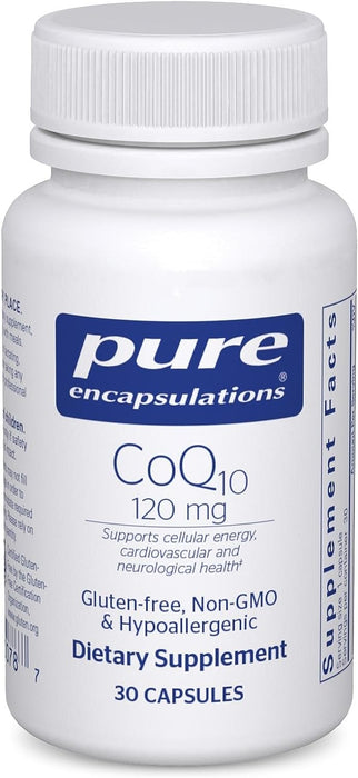 CoQ10 120 mg 30 vegetarian capsules by Pure Encapsulations