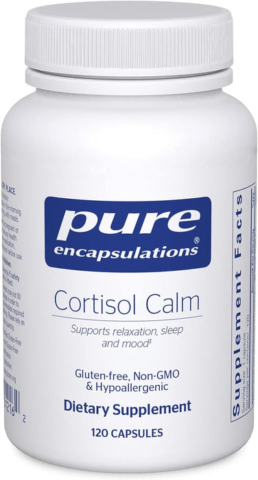 Cortisol Calm 120 vegetarian capsules by Pure Encapsulations