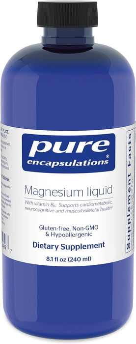 Magnesium liquid 240 ml by Pure Encapsulations