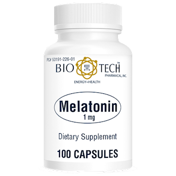 Melatonin 1 mg 100 capsules by BioTech Pharmacal