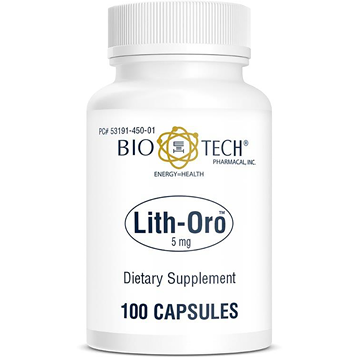 Lith-Oro 5 mg 100 capsules by BioTech Pharmacal