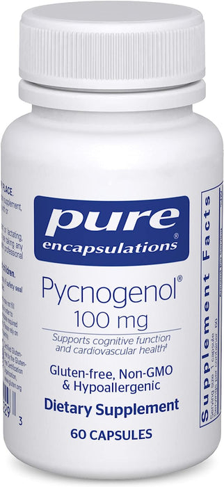 Pycnogenol 100 mg 60 vegetarian capsules by Pure Encapsulations