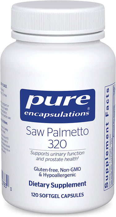 Saw Palmetto 320 120 softgels by Pure Encapsulations