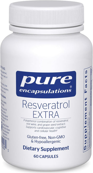 Resveratrol EXTRA 60 Capsules by Pure Encapsulations