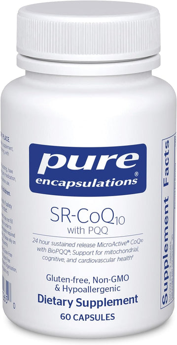 SR-CoQ10 with PQQ 60 vegetarian capsules by Pure Encapsulations