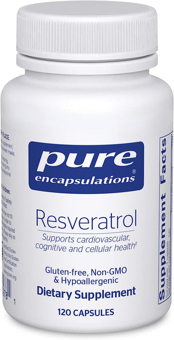 Resveratrol 200 mg 120 vegetarian capsules by Pure Encapsulations