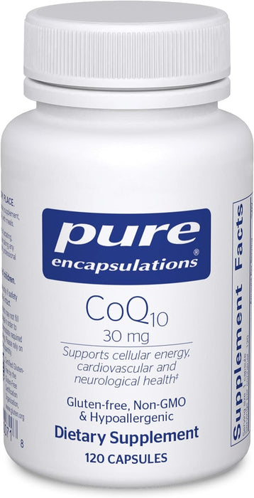 CoQ10 30 mg 120 vegetarian capsules by Pure Encapsulations