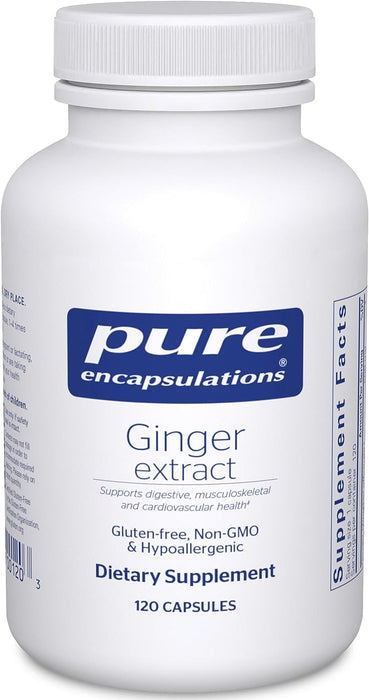 Ginger Extract 120 vegetarian capsules by Pure Encapsulations