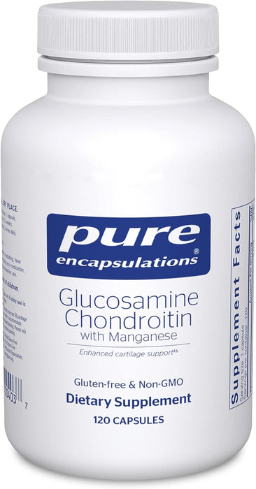 Glucosamine Chondroitin with Manganese 120vcaps by Pure Encapsulations