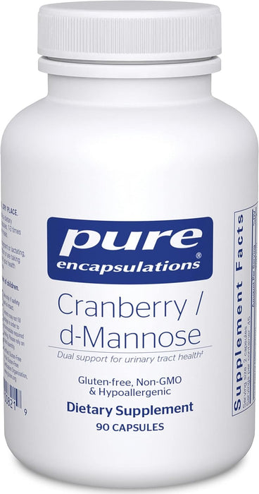 Cranberry d-Mannose 90 vegetarian capsules by Pure Encapsulations