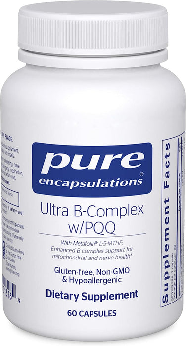 Ultra B-Complex with PQQ 60 vegetarian capsules by Pure Encapsulations