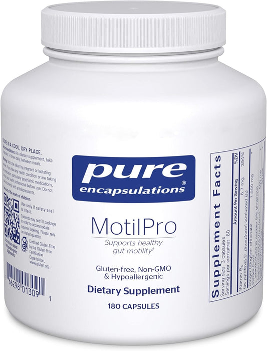 MotilPro 180 vegetarian capsules by Pure Encapsulations