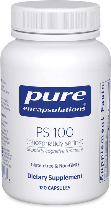 PS 100 100 mg 120 vegetarian capsules by Pure Encapsulations