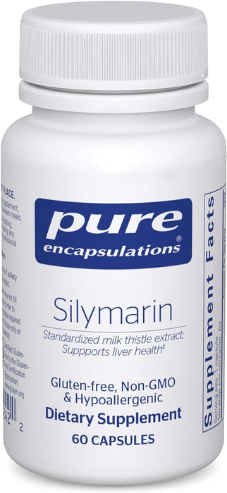 Silymarin 250 mg 60 vegetarian capsules by Pure Encapsulations