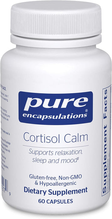 Cortisol Calm 60 vegetarian capsules by Pure Encapsulations