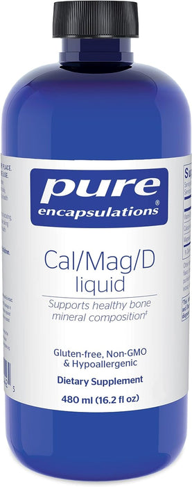 Cal-Mag-D liquid 16.2 Oz by Pure Encapsulations
