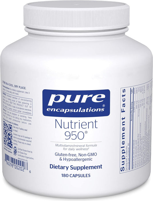 Nutrient 950 180 vegetarian capsules by Pure Encapsulations