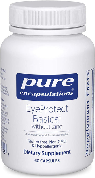 EyeProtect Basics without zinc 60 capsules by Pure Encapsulations