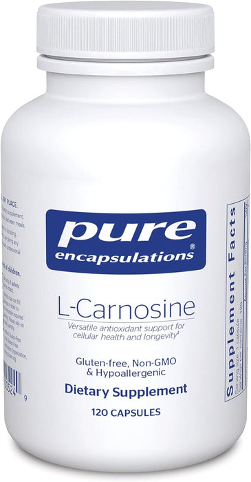 L-Carnosine 500 mg 120 vegetarian capsules by Pure Encapsulations