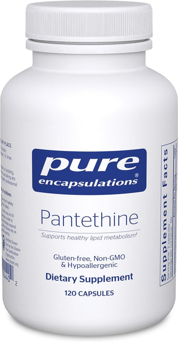 Pantethine 250 mg 120 vegetarian capsules by Pure Encapsulations