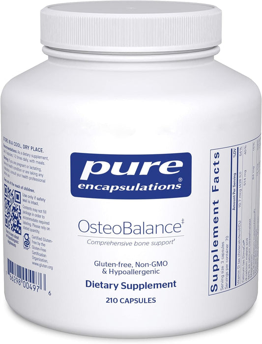 OsteoBalance 210 vegetarian capsules by Pure Encapsulations