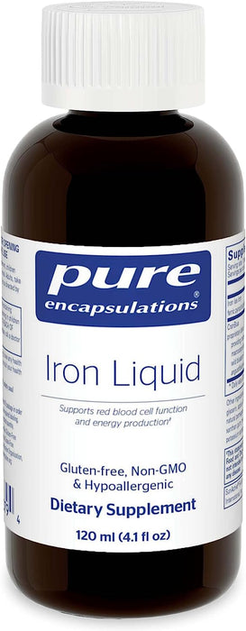Iron liquid 120 ml by Pure Encapsulations