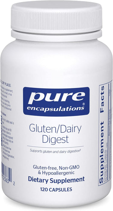 Gluten/Dairy Digest 120 capsules by Pure Encapsulations