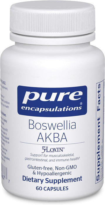 Boswellia AKBA 60 vegetarian capsules by Pure Encapsulations