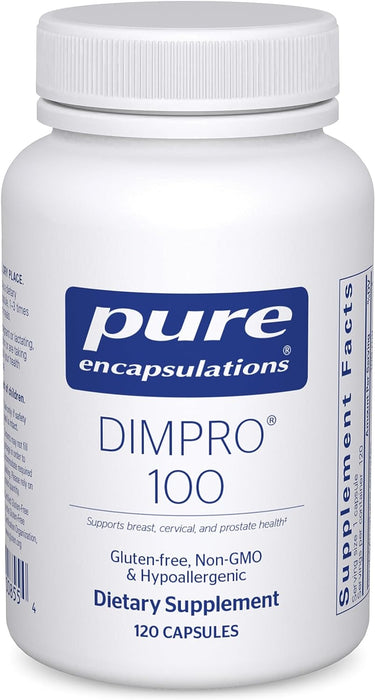 DIM-PRO 100 120 vegetarian capsules by Pure Encapsulations