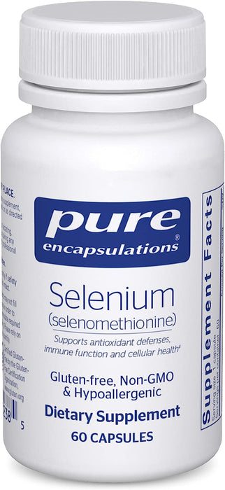 Selenium 60 vegetarian capsules by Pure Encapsulations